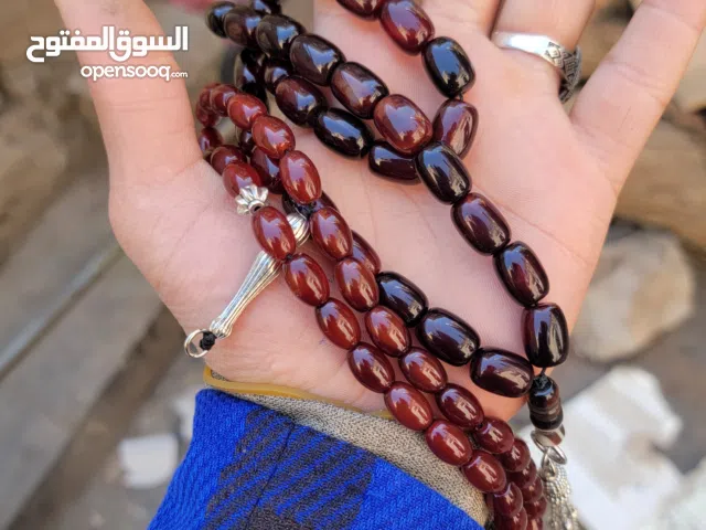 مسبحة من حجر العقيق