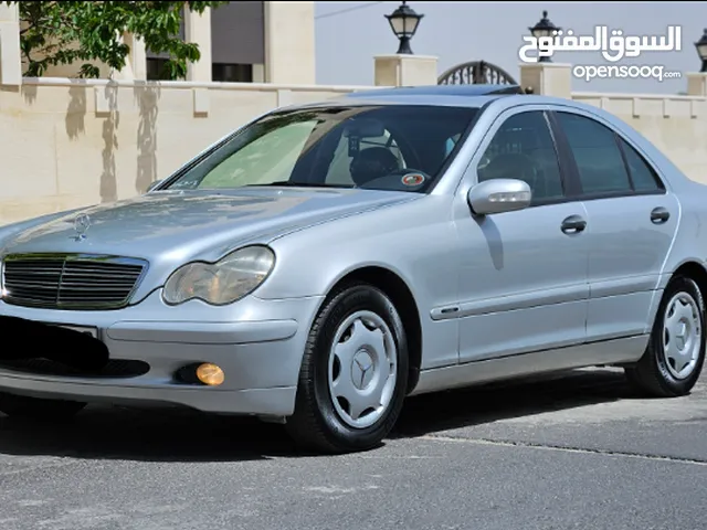 مرسيدس C180 موديل 2003 فحص كامل 7 جيد بسعر 8800 كاش ..