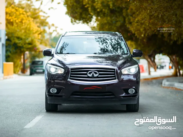 INFINITI QX60 2014 RED EXCELLENT CONDITION SINGLE OWNER AGENCY MAINTAINED