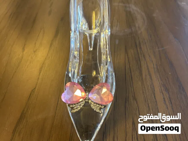 Glass ladies shoe