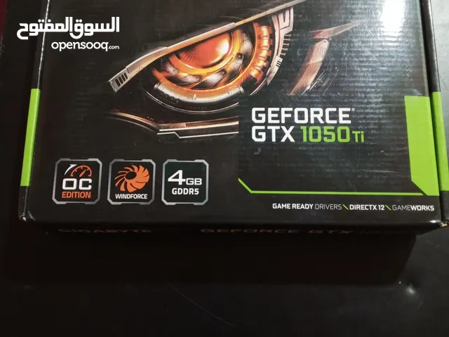 Gigabyte GTX 1050 Ti 4Gو SSD 128 GB