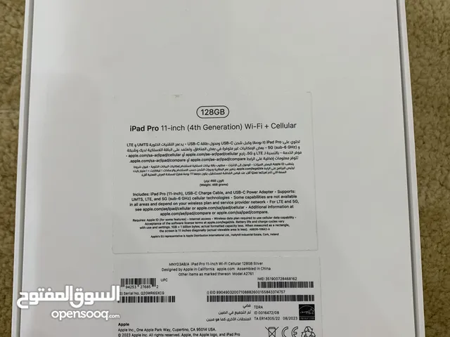 Apple iPad pro 4 128 GB in Al Riyadh