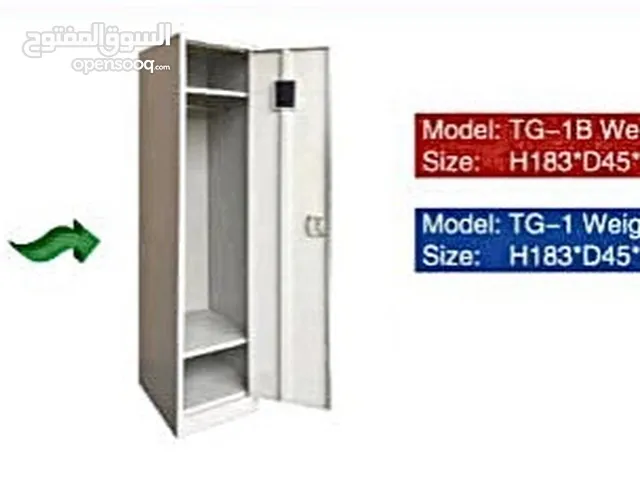 Full steel single wardrobes