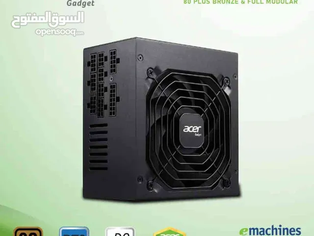 باور سبلاي لأجهزة الجيمنج 650 واط حقيقي ACER 650W 80+ BRONZE FULLY MODULAR GAMING POWER SUPPLY