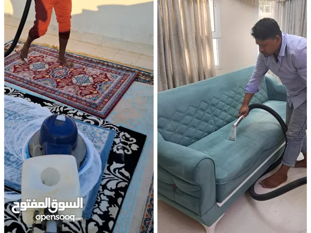 sofa carpet shempooing and dry cleaning services