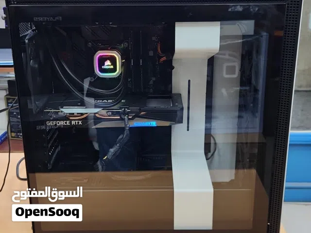 اقوى بي سي للبيع بأرخص السعر Core i7/10gen/16GB ram/256 ssd +1TB/3050 RTX 8 GBكالجديد
