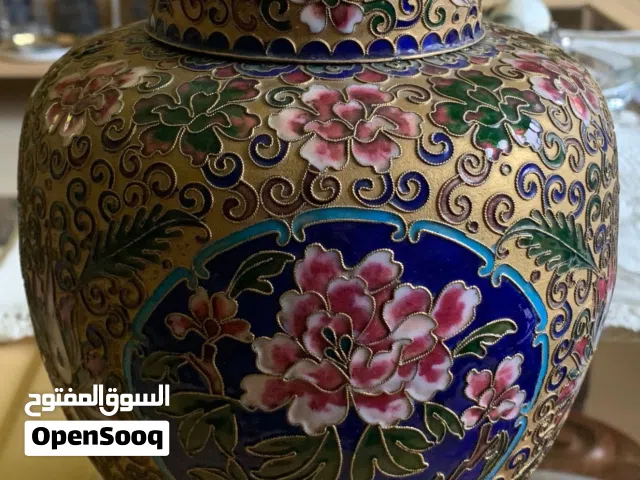 Chinese Cloisonne with cap