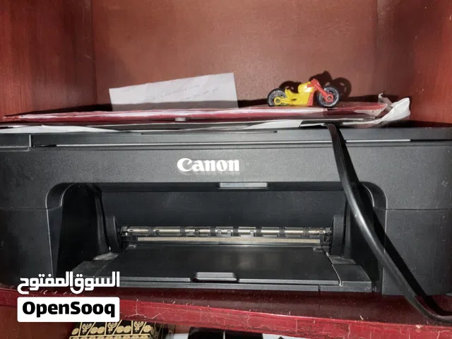 طابعه كانون لون اسود تطبع اكتر من 160 ورقه