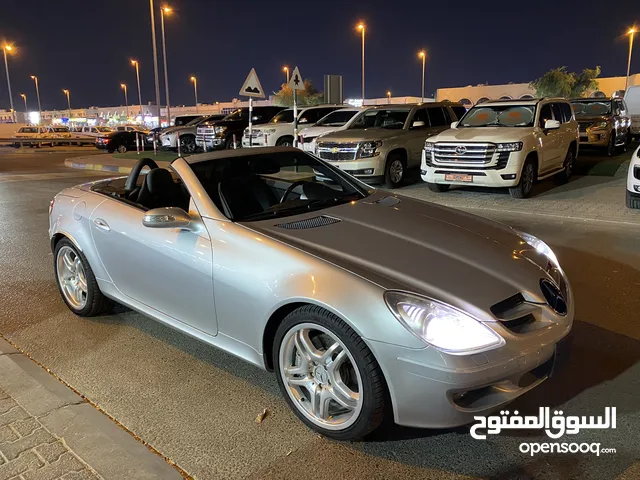 مرسيدس 350SLK موديل 2008 وارد اليابان بحالة الوكاله ماشيه فقط 119 الف كم السياره جديده كشف