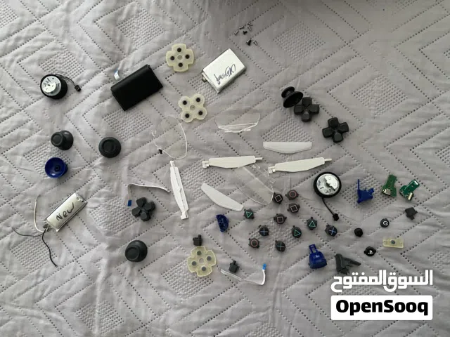 طقم قطع غيار كامل ليد تحكم PS4 مع يد playx