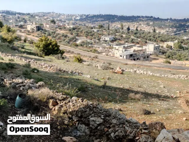 قطعة أرض سكنية على شارع واحد في السلط تنظيم سكن أخضر (طابقين و روف) بإطلالة مميزة على جبال عجلون