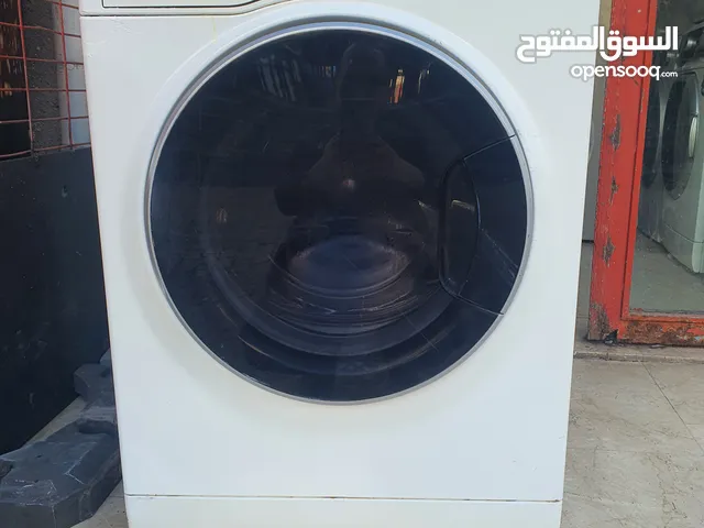 غسالة 10كيلو مع نظام تنشيف براد هوى حجم كبير سيمنز كروم