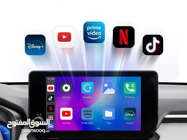 قطعة تحويل شاشة السيارة الى نظام اندرويد يوتيوب - نتفلكس