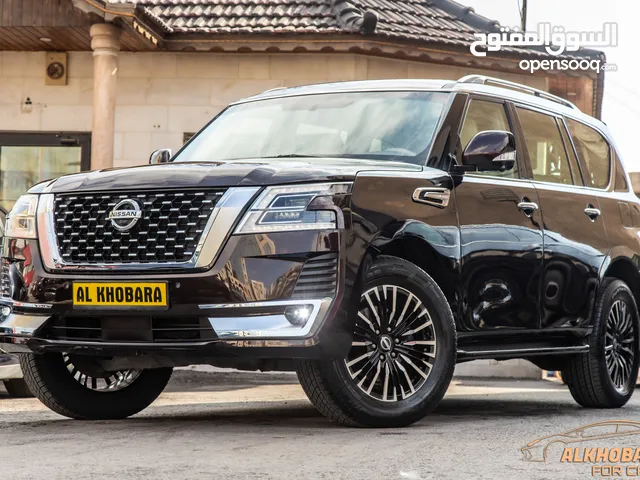 Nissan Patrol 2017 SE   السيارة محولة لشكل ال 2022