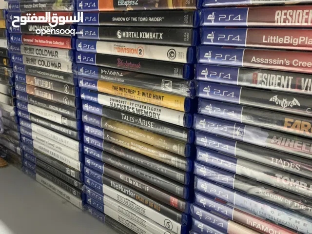 مجموعة كبيرة من العاب سوني 4
