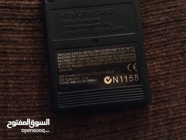 ممري كارت بلاي ستيشن 2 8MB شبه جديد