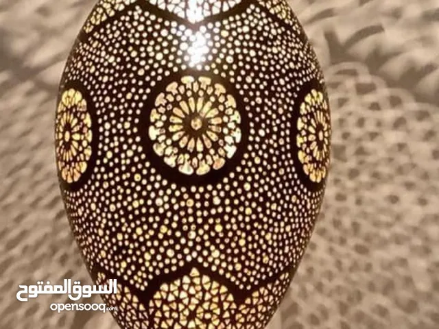 (للتواصل اقرأ الوصف) فانوس مغربي تقليدي بالنحاس الخالص مصنوع يدويا