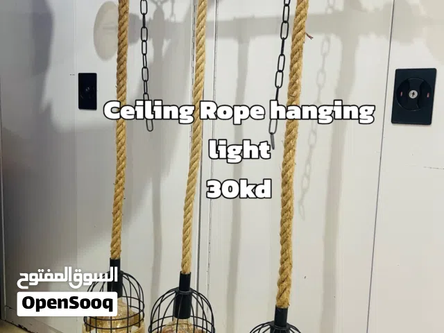 Ceiling rope Hanging lights