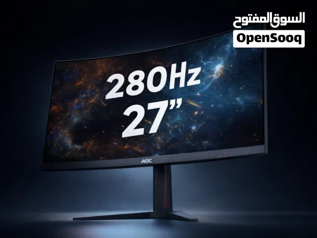 AOC 27INCH CURVED & DELL 24INCH