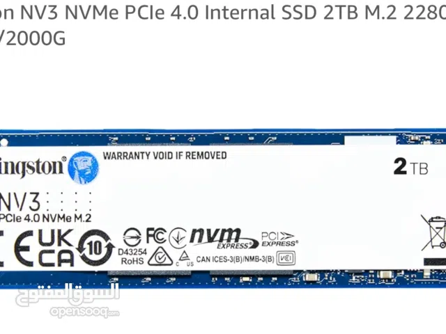 32 DDR4 ram and 2TB SSD