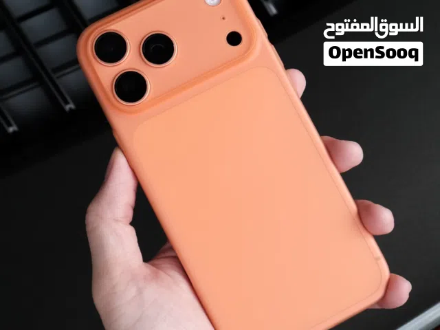 ايفون 17 برو ماكس new مستعمل بحالة ممتازة مع الكرتونة والشاحن
