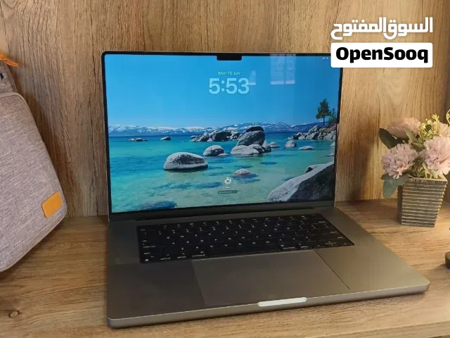 MacBook Pro 16 M1 Pro  قوة وراحة بال في جهاز واحد