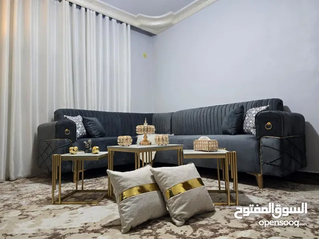 طقم كورنر خشب سويد تفصيل شبه جديد بسعر مغري