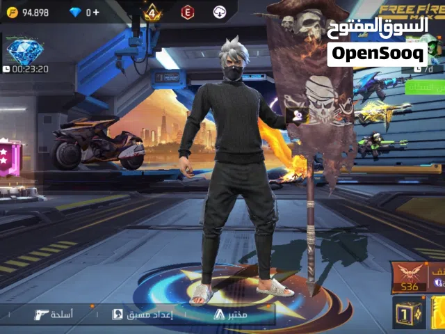 حساب فري فاير مهجور للبيع