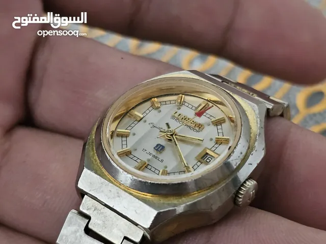 Vintage LOREENA 17 Jewels Ladies Swiss Wrist Watch 1960's مميز اوتوماتيك شغاله 100 ٪