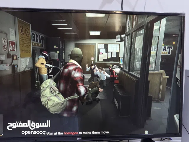 شاشة LG 49 سمارت أصلية غير مفتوحه ابد وحتى استخدامها قليل جدا سمارت مع جميع البرامج YouTube shahed