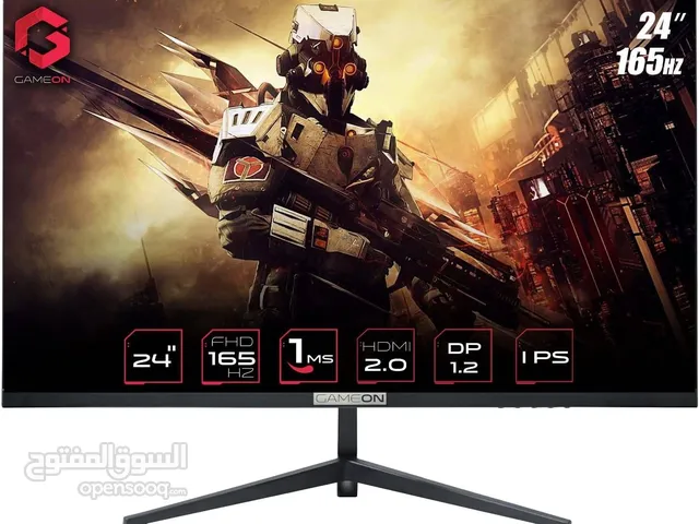 للبيع شاشه 165Hz من شركة GAMEON