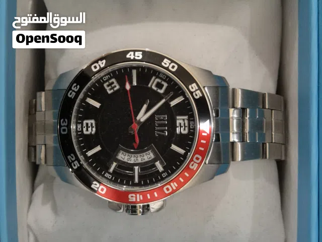 New Eliz Swiss metallic watch