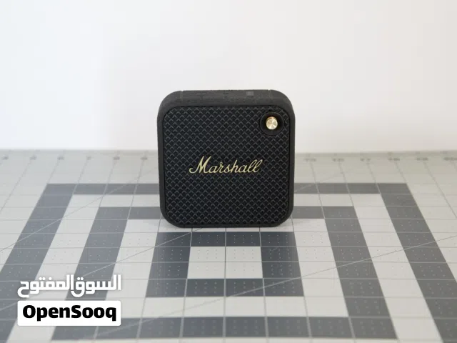 Marshall Willen Portable Bluetooth Speaker - Black & Brass
