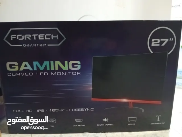 شاشة فورتك منحنية 165 هيرتز 27 بوصة