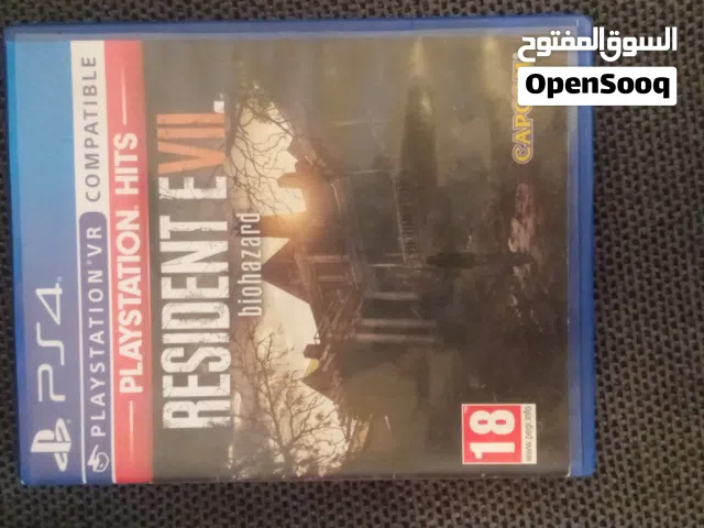 رزدنت ايفل 7 نظيفه للبيع او التبديل وياريت تبديل لو في الدن رينق