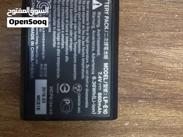 بطارية كاميرا كانون كما فالصورة