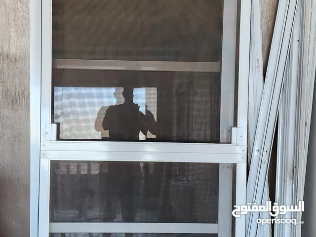 باب المنيوم ضرفتين سحّاب