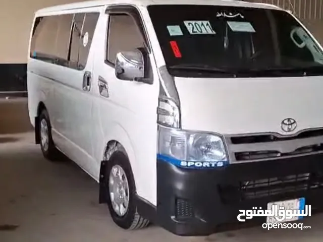 تويوتا باص هايس 2011 لايجار وليس للبيع
