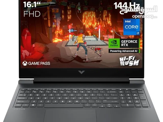 HP Victus 16 RTX 4070 – وحش الألعاب و المهمات الثقيلة استخدام اقل عن شهرين