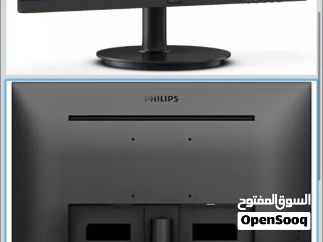 شاشة فيليبس inch24  100hz تنفع كشاشة جانبية وأساسية وكذلك للقيمنق وللعمل - السعر 280 و قابل للتفاوض