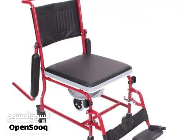كرسي حمام متحرك استمتع براحة الاستحمام مع كرسي الحمام المتحرك المصمم خصيصًا لتلبية احتياجات المرضى و