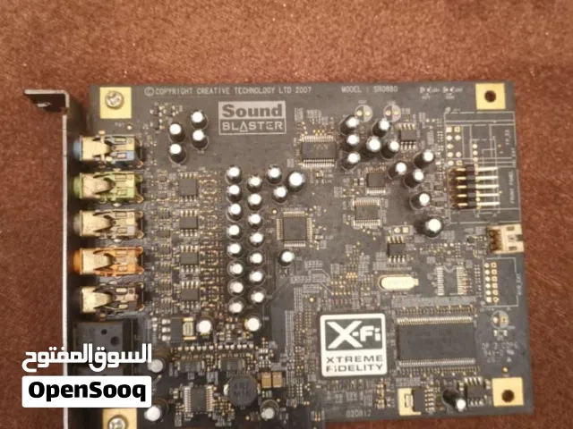 كرت صوت احترافي creative xfi