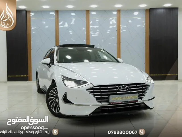 هونداي سوناتا هايبرد 2021 فحص كامل بدون ملاحظات وارد كوري فل كامل اعلى صنف مع بانوراما وبروجكتر