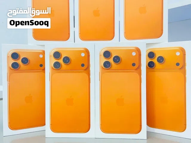 ايفون 17 برو  512 جيجا لون برتقالي جديد نسخة شرق الاوسط