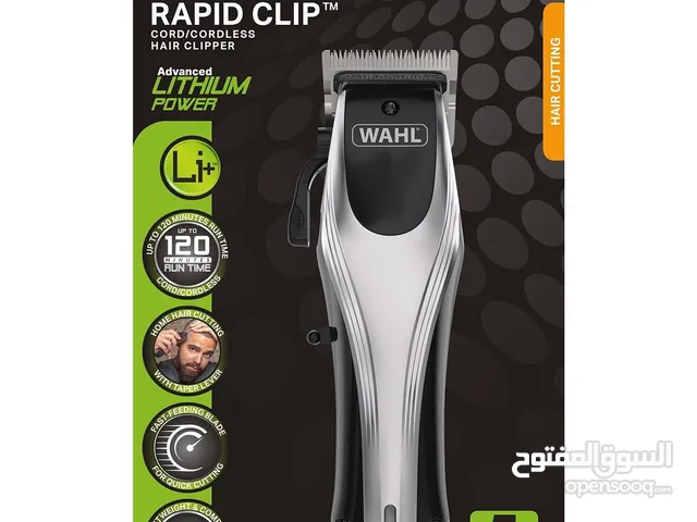 ماكينة حلاقة أمريكي شحن بطارية ليثيوم Wahl Rapid Clip Hair Clipper Cordless