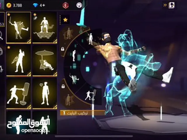 Free Fire Accounts and Characters for Sale in Amman