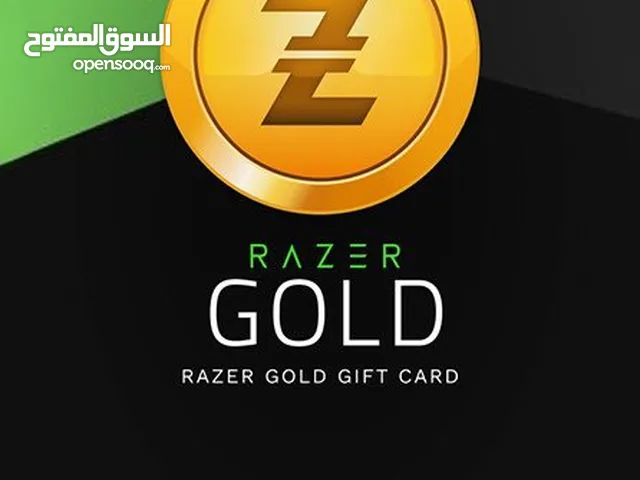 Razer Gold gaming card for Sale in Dammam