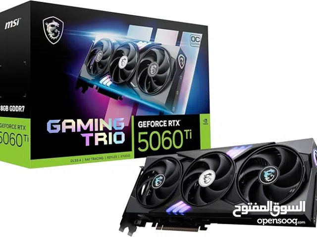 MSI Gaming RTX 5060 Ti 8G Gaming Trio OC Graphics Card كرت شاشه RTX 5060 TI