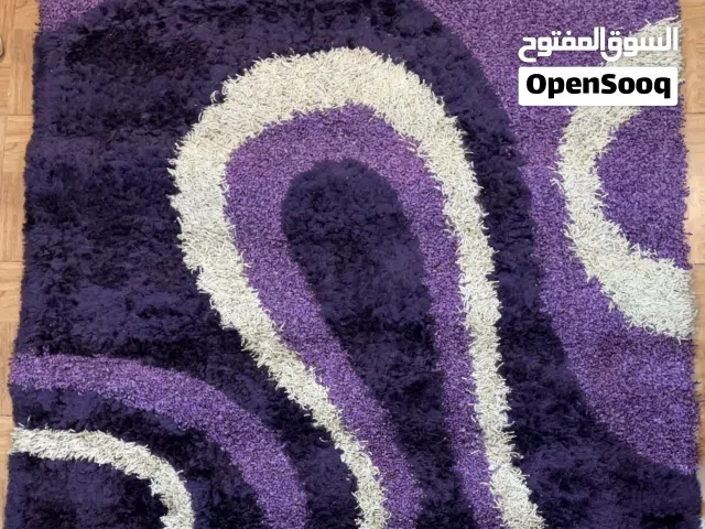 Patterned Purple Carpet.