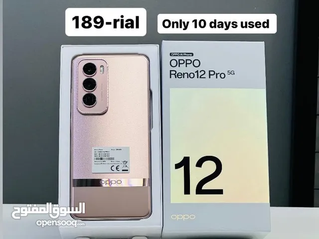 Oppo Reno 12 Pro 512/12 GB RAM (with Ai) With Original Cable, Adapter, bill - Only 10 days used-Good